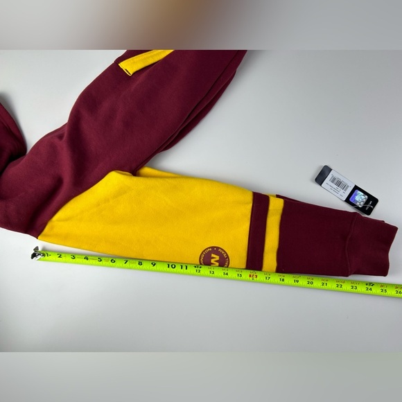 Washington Commanders Youth XL Jacket Sweater Burgundy Gold NWT NFL Apparel - Picture 5 of 14